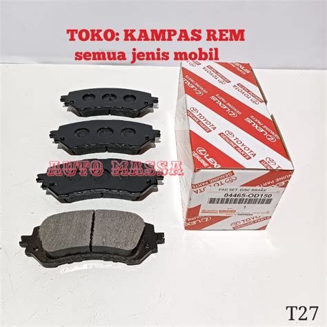 Jual KAMPAS REM DEPAN ALL NEW VIOS LIMO GEN 3 BRAKE PAD ALL NEW VIOS