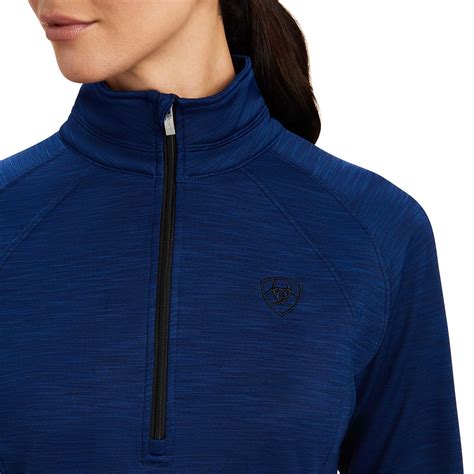 Ariat Tek Team ½ Zip Sweatshirt, Estate Blue - Jeffers