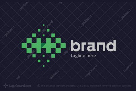 Pixelated Logo Ph