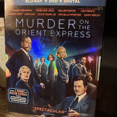 Murder On The Orient Express Blu Ray 2017 Johnny Depp 24543393979 Ebay