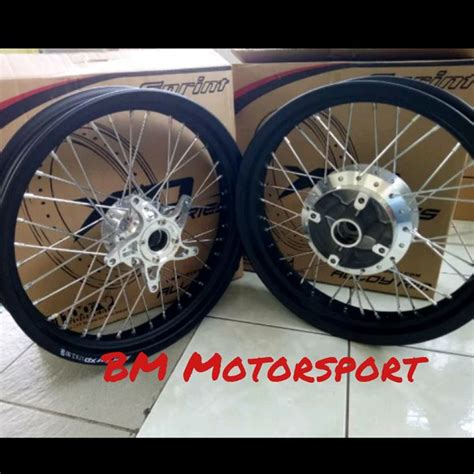 Jual Paketan Velg Jari Jari CB 150 R CBR 150 R New Pelek Tapak Lebar