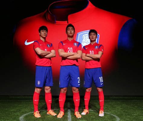 New Nike South Korea World Cup Kit 2014- Korea Republic Home Jersey ...