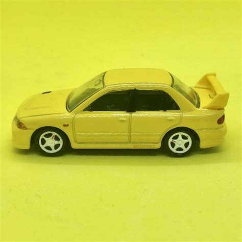 Tomica Premium Mitsubishi Lancer Gsr Evolution Iii Yellow Shopee Malaysia