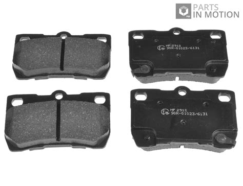 Brake Pads Set Fits Lexus Is250 Mk2 25 Rear 05 To 13 4gr Fse Adl 0446653010 New Ebay