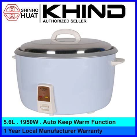 Khind Rice Cooker RC561 Lazada