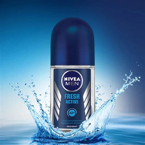 Nivea Men Fresh Active Deodorant Roll On Ml Shopee Singapore