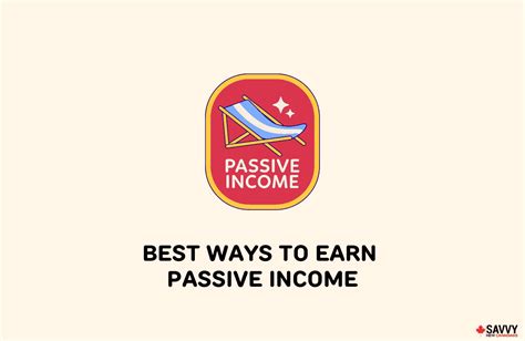 The Best Ways To Earn Passive Income In Great Options