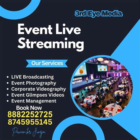 Event Live Streaming At Rs 6000day In New Delhi Id 2853912030562