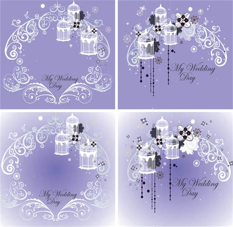 Wedding cards vector templates | Vector Graphics Blog