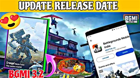 Finally Bgmi Update Release Date Is Here Bgmi New Mecha Fusion