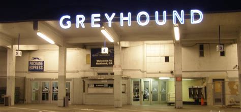 California Greyhound Bus Stations