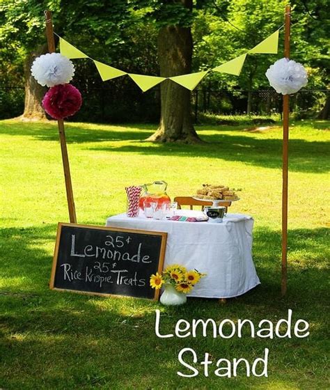 21 Creative Lemonade Stand Ideas For Refreshing Summertime