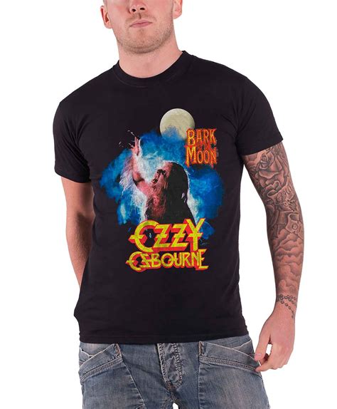 Ozzy Osbourne T Shirt Official Bark At The Moon Logo Blizzard Of Ozz