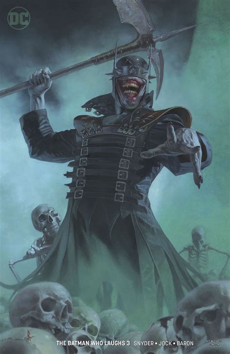 The Batman Who Laughs Comic Cover