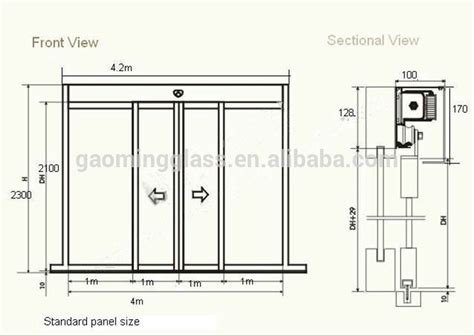 Automatic Sliding Door In Plan At Melissa Langley Blog