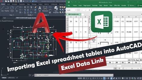 Importing Excel Spreadsheet Into AutoCAD EASY Method YouTube