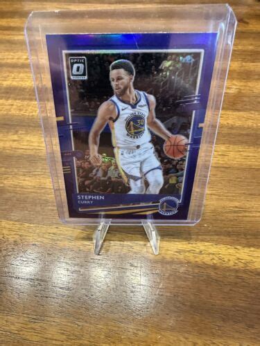 2020 21 Donruss Optic Purple Prizm Stephen Curry Golden State Warriors