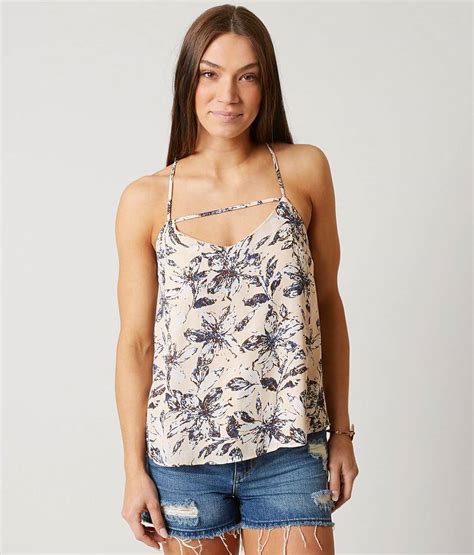 Daytrip Floral Tank Top Womens Tank Tops In Cream Multi Buckle