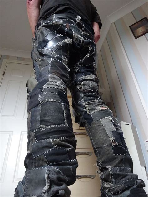 Rear View Of My Crust Pants Punk Fashion Diy Crust Pants Y K