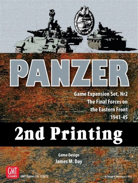 Gmt Games Panzer Expansion The Final Forces On The Eastern Front