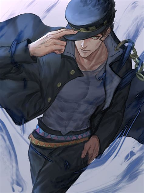 Kuujou Joutarou Stardust Crusaders Image Zerochan Anime