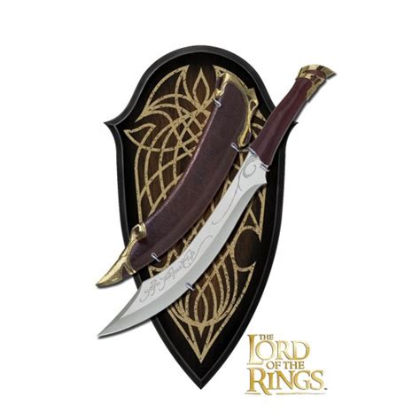 The Lord Of The Rings Knife Of Aragorn With Plaque