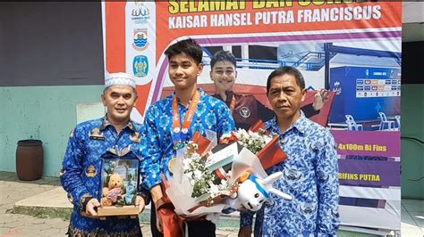 Seorang Siswa SMP Di Cimahi Sumbangkan Medali Emas Dan Perunggu Di SEA