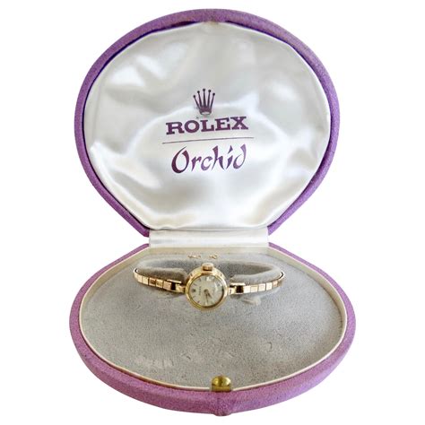 1940s 14kt Gold Rolex Orchid Watch At 1stdibs