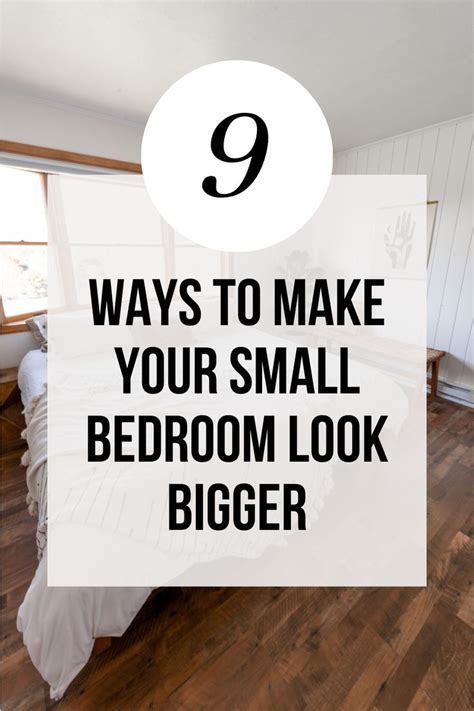 Simple And Stunning Ways To Make A Small Bedroom Look Bigger Small