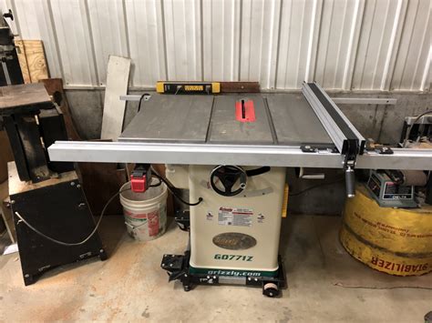 Hybrid Table Saw With T Shaped Fence Grizzly Industrial