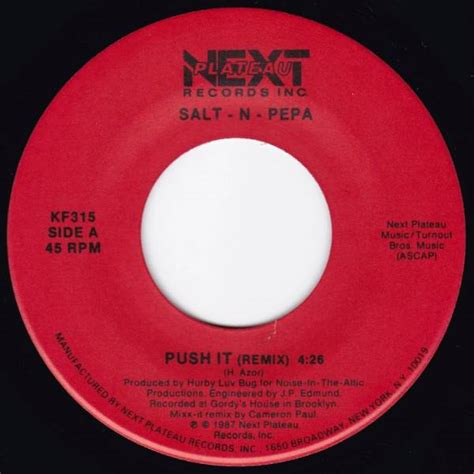 Salt N Pepa Push It Remix 7 Record Shop View