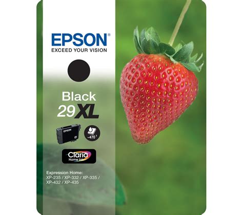 EPSON Strawberry 29 XL Black Ink Cartridge Deals PC World