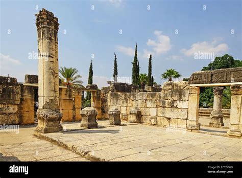 Ruins Of The Ancient Forth Century Ce Synagogue Uncovered On Site At