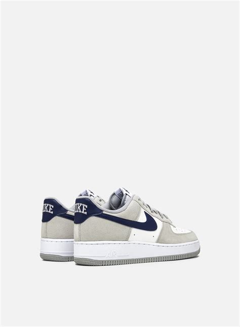 Nike Air Force 1 07 Light Smoke Greymidnight Navysummit White Mens