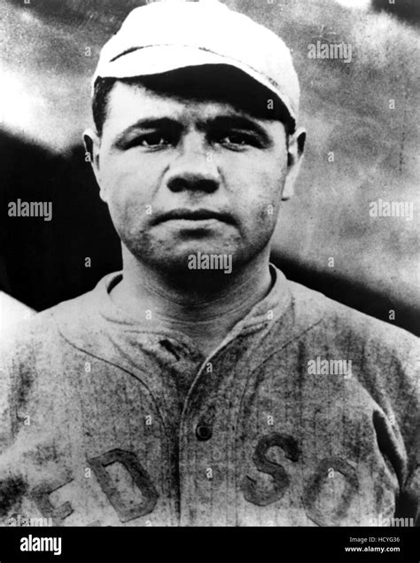 Babe Ruth Boston Red Sox 1914 1919 Stock Photo Alamy