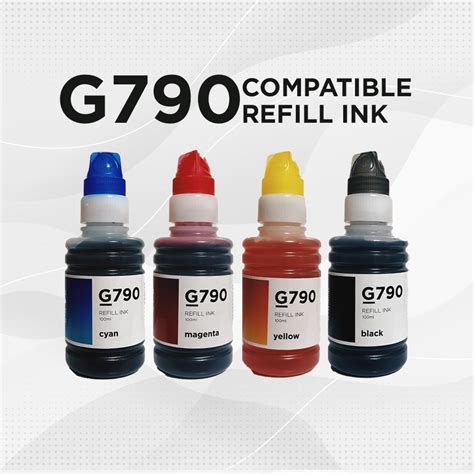 CANON Refill Ink Compatible GI 790 INK For G Series Shopee Malaysia