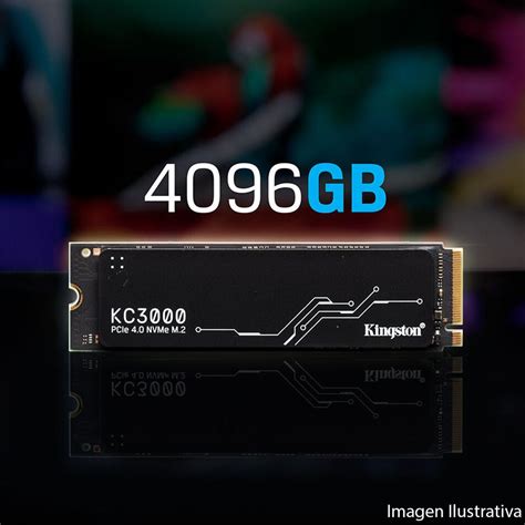 Unidad De Estado S Lido Ssd M Gb Kingston Kc Nvme Pcie