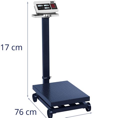 Floor Scale 600kg 100g Heavy Duty Platform Digital Weighing