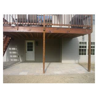 Russell Pa Patio Under Deck Area Craftsman Patio New York By