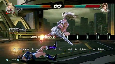 Tekken 7 Lili Wall To Wall Combo In Violet Systems Youtube