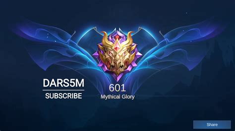 Mobile Legend End Season Mythical Glory To Epic Ii Youtube