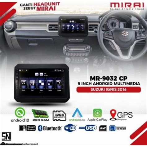 Jual Head Unit Android Suzuki Ignis Mirai Mr Vc Carplay Inch