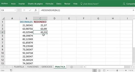 Redondear Automáticamente los Decimales en Excel Siempre Hacia Abajo