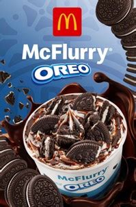 Crocância incomparável do McFlurry Oreo está de volta ao McDonalds