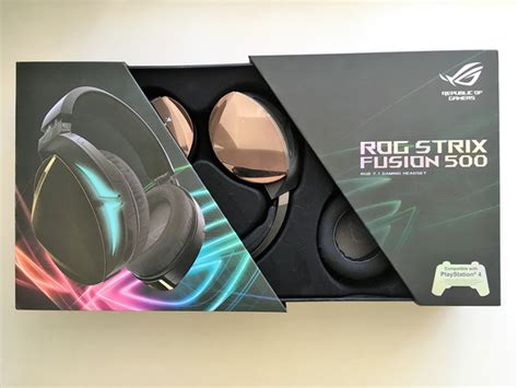 Reviewing The Asus Rog Strix Fusion 500 Rgb 71 Gaming Headset