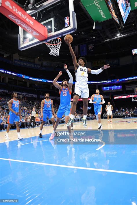 Tyler Cook Of The Salt Lake City Stars Drives The Basketball During A