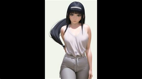 Ai Art Beauties Hinata Hyuga Youtube