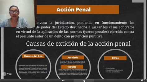 Extinción De La Acción Penal Y De La Pena Youtube