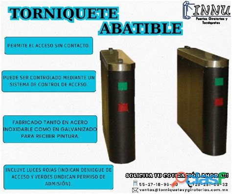 Torniquete Abatible En Lerma Clasf Servicios