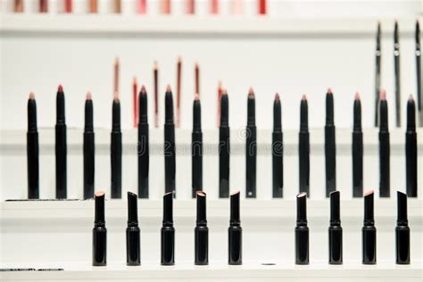 Lip Liner Nude Shades Professional Makeup For Makeup Artists Stock